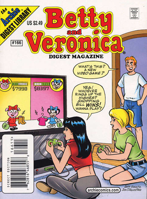 Betty and Veronica Digest Magazine #166