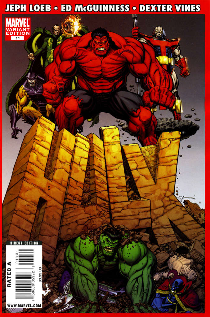 Hulk (4th Series) #11 Variation B