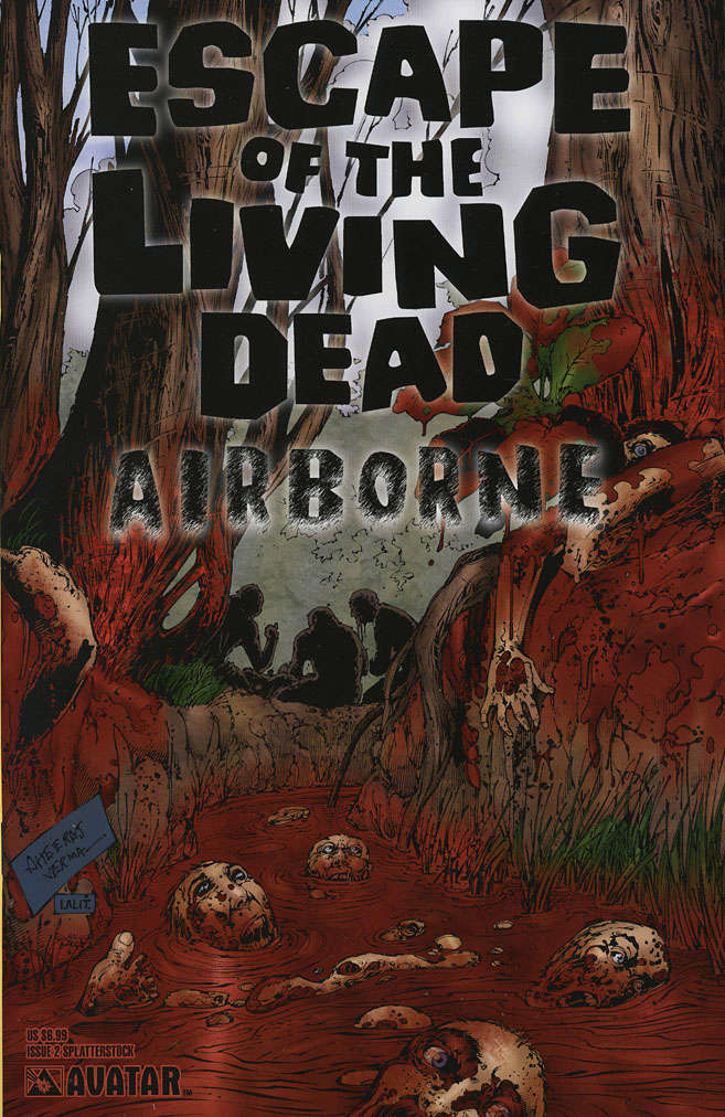 Escape of the Living Dead: Airborne #2 Variation F