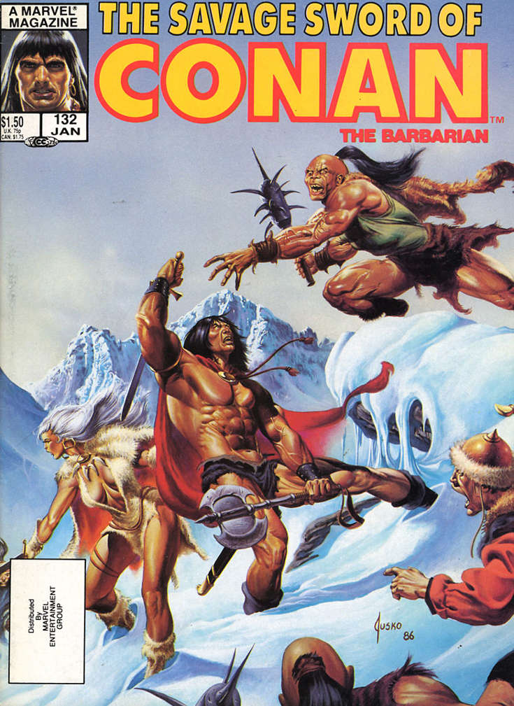 Savage Sword of Conan #132