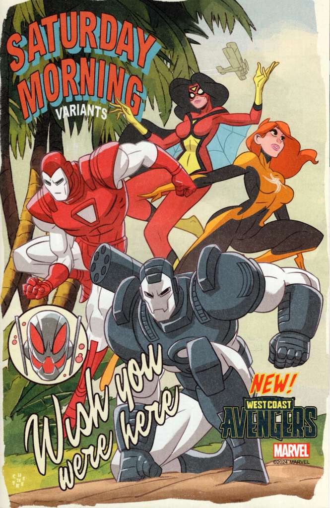 West Coast Avengers (3rd Series) #1 Variation D
