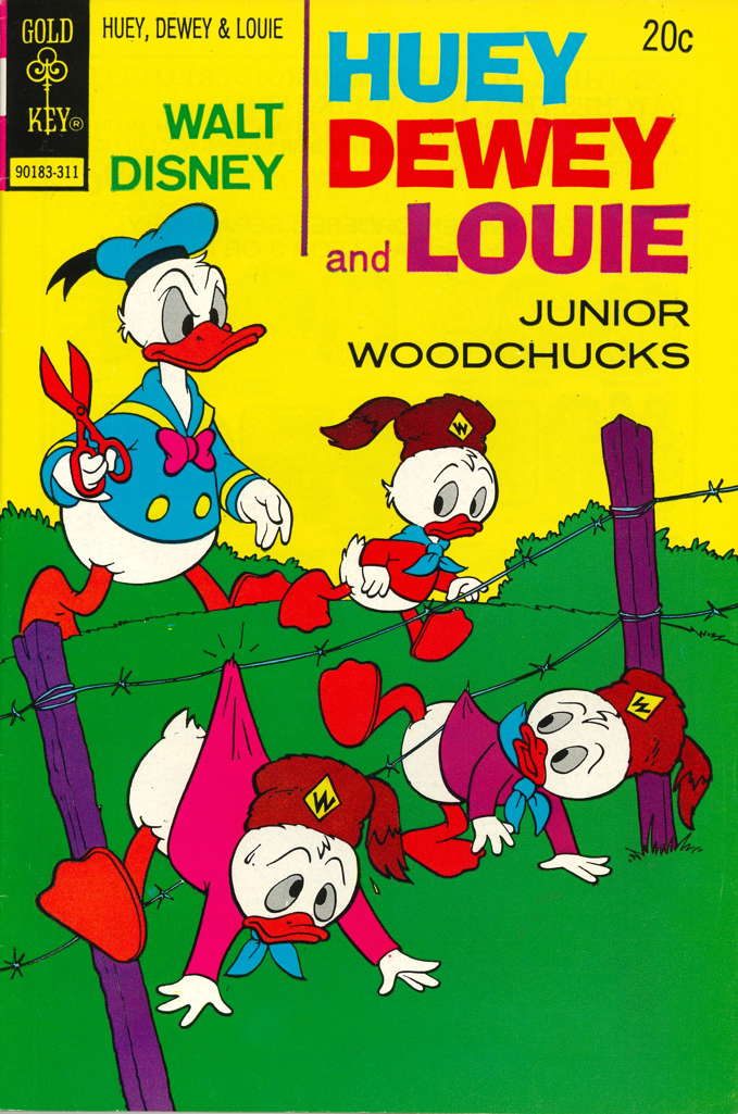 Huey, Dewey, and Louie Junior Woodchucks #23