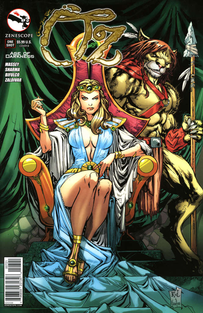 Grimm Fairy Tales Presents Oz: Age of Darkness #1 Variation B