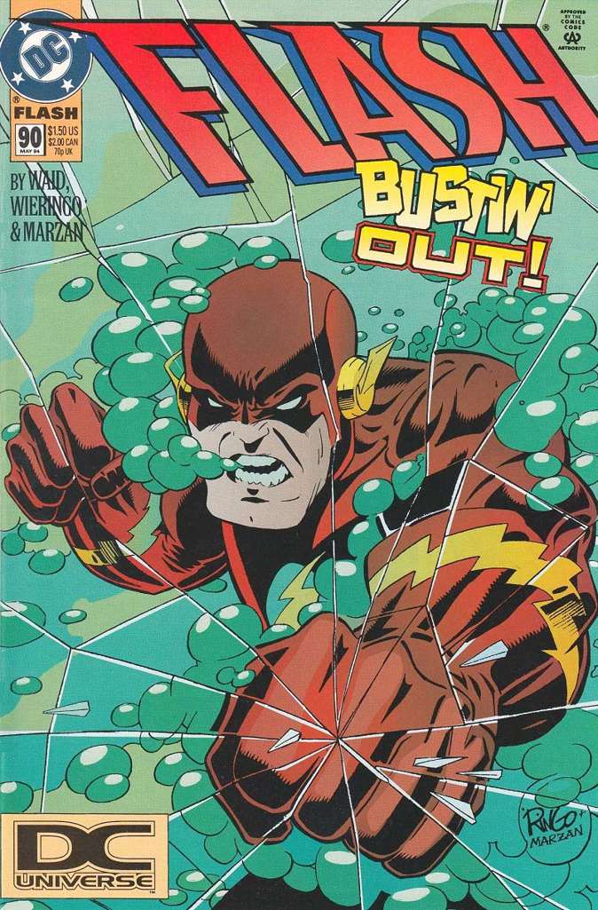 Flash (2nd Series) #90  - 2nd printing