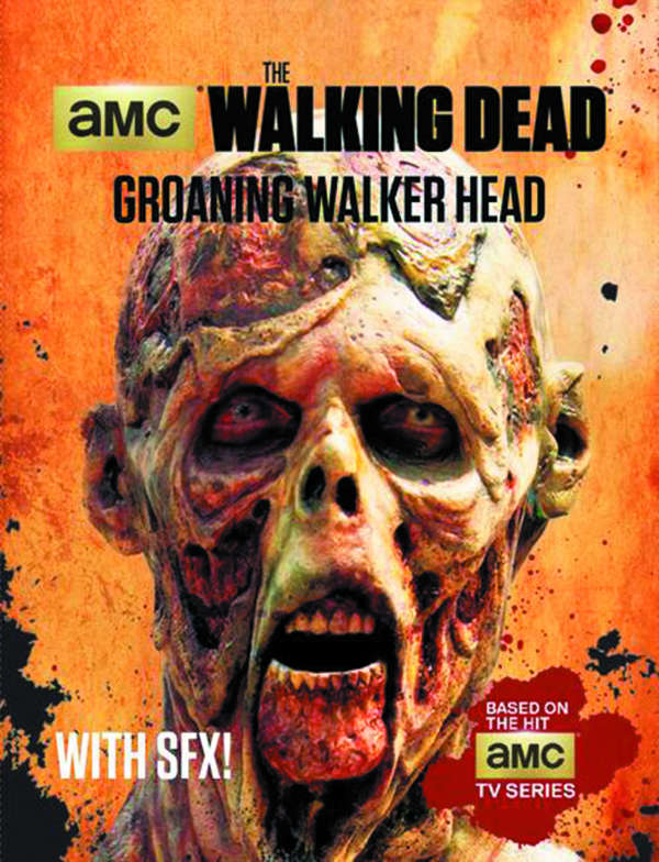 The Walking Dead: Mini Groaning Decapitated Walker Head