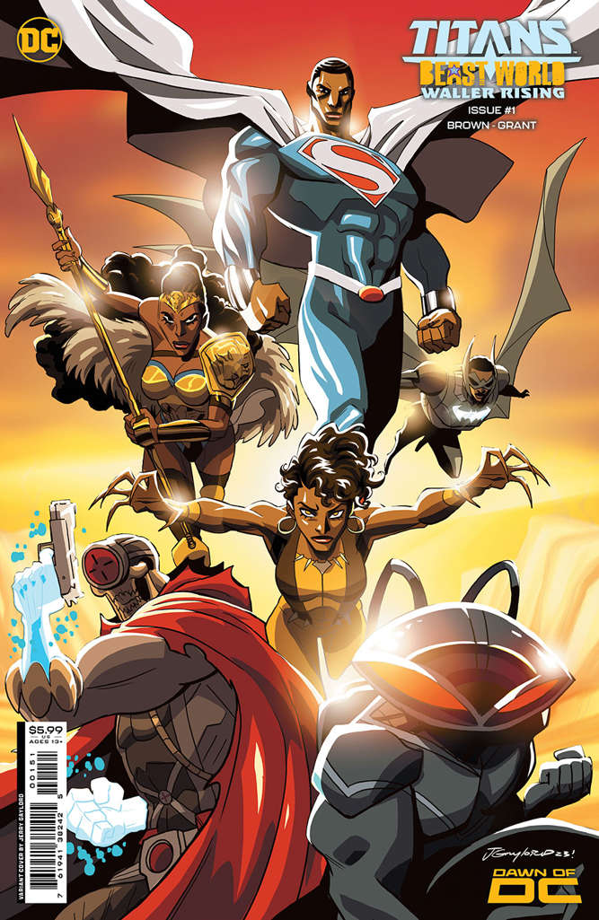 Titans: Beast World: Waller Rising #1 Variation C