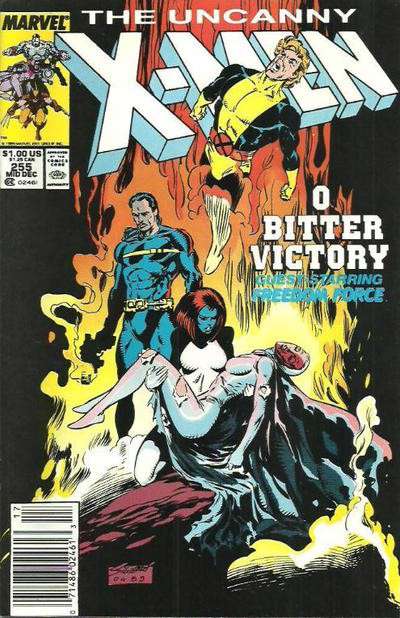 The Uncanny X-Men #255 Newsstand Edition