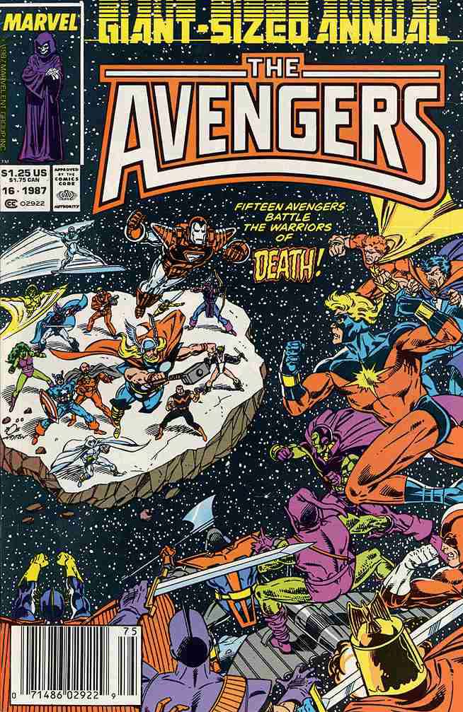The Avengers Annual #16 Newsstand Edition