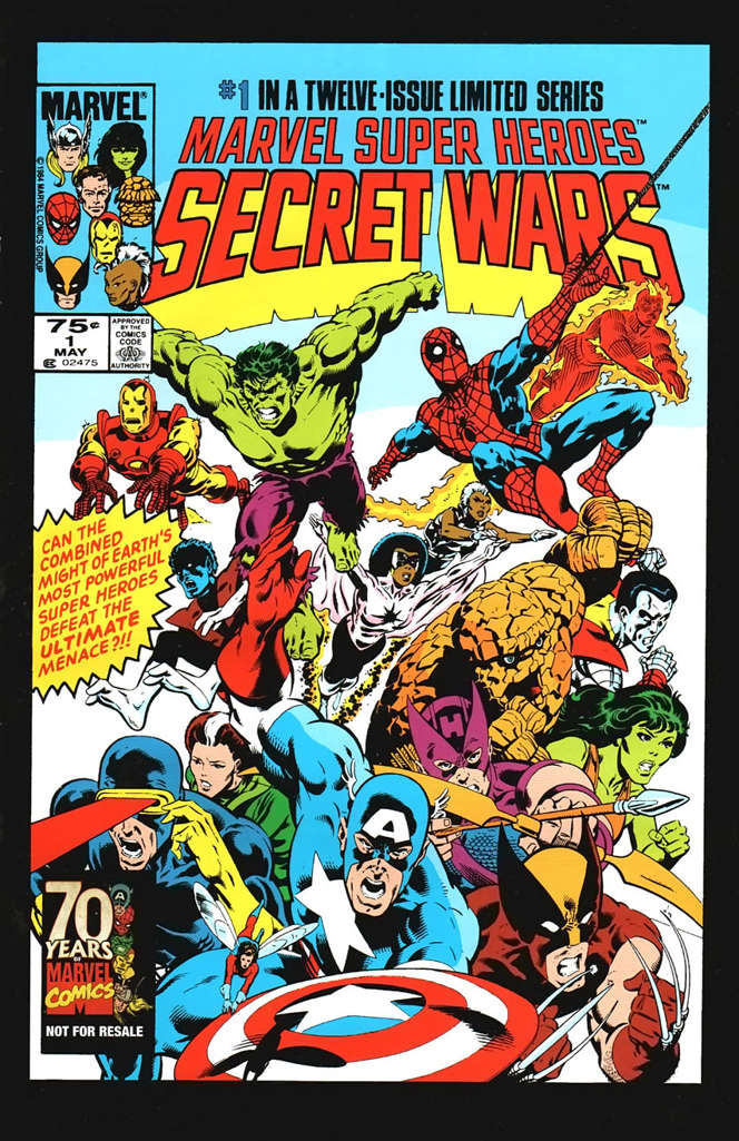 Marvel Super Heroes Secret Wars #1  - 3rd printing