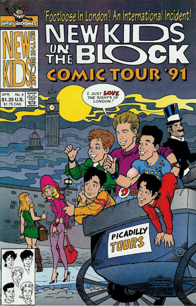 New Kids on the Block Comic Tour ’90 #4