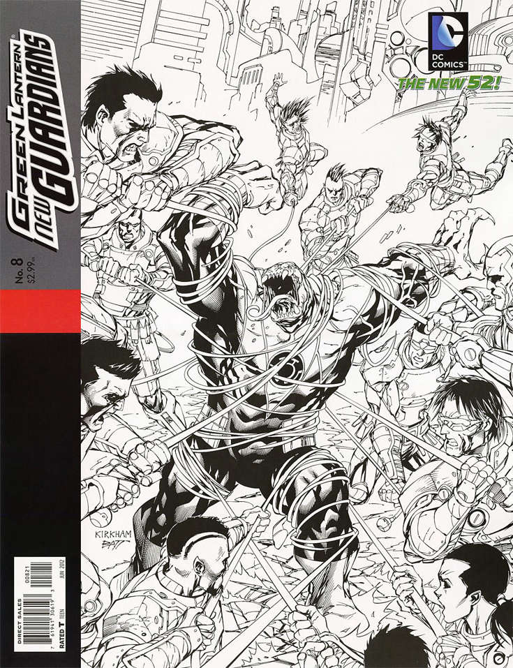 Green Lantern: New Guardians #8 Variation A