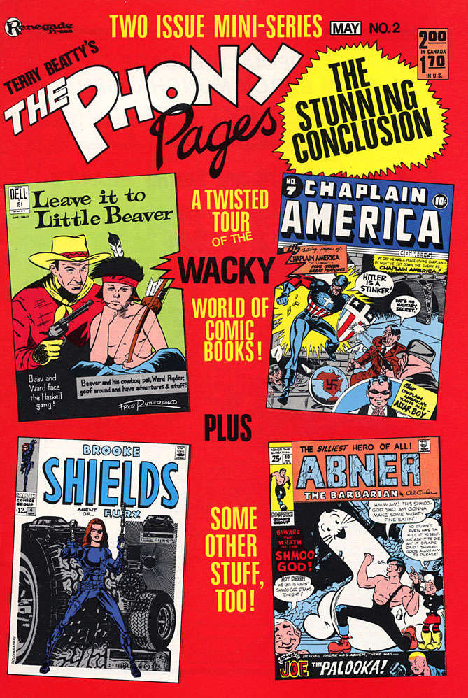 The Phony Pages (Terry Beatty’s…) #2