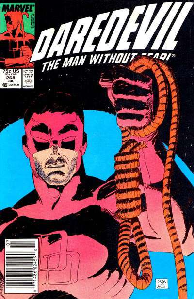 Daredevil #268 Newsstand Edition