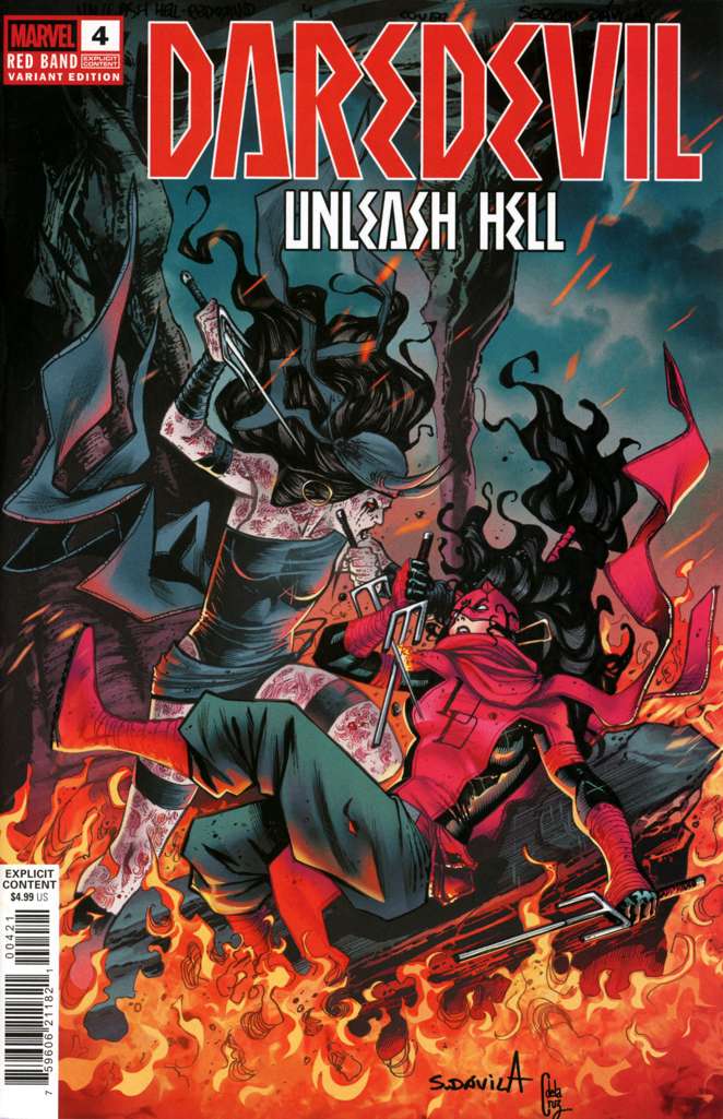 Daredevil: Unleash Hell—Red Band #4 Variation A