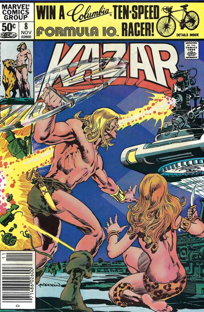Ka-Zar the Savage #8 Variation A
