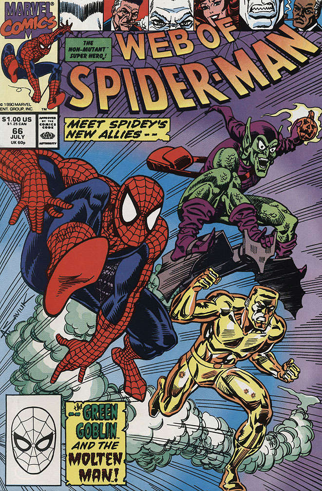 The Web of Spider-Man #66