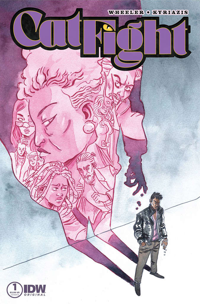 Cat Fight (IDW) #1 Variation B
