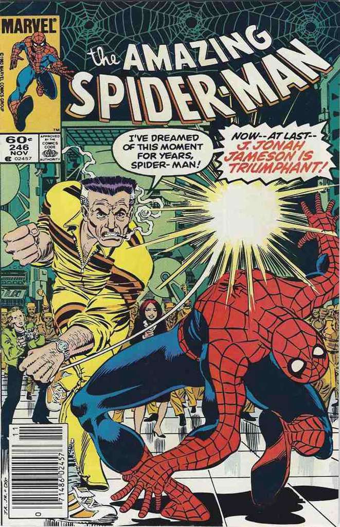 The Amazing Spider-Man #246 Newsstand Edition