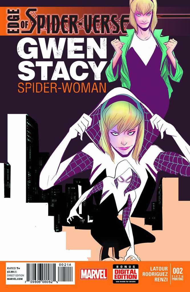 Edge of Spider-Verse #2  - 5th printing