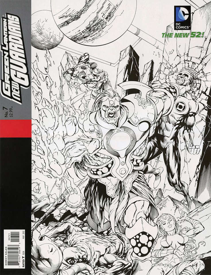 Green Lantern: New Guardians #7 Variation A