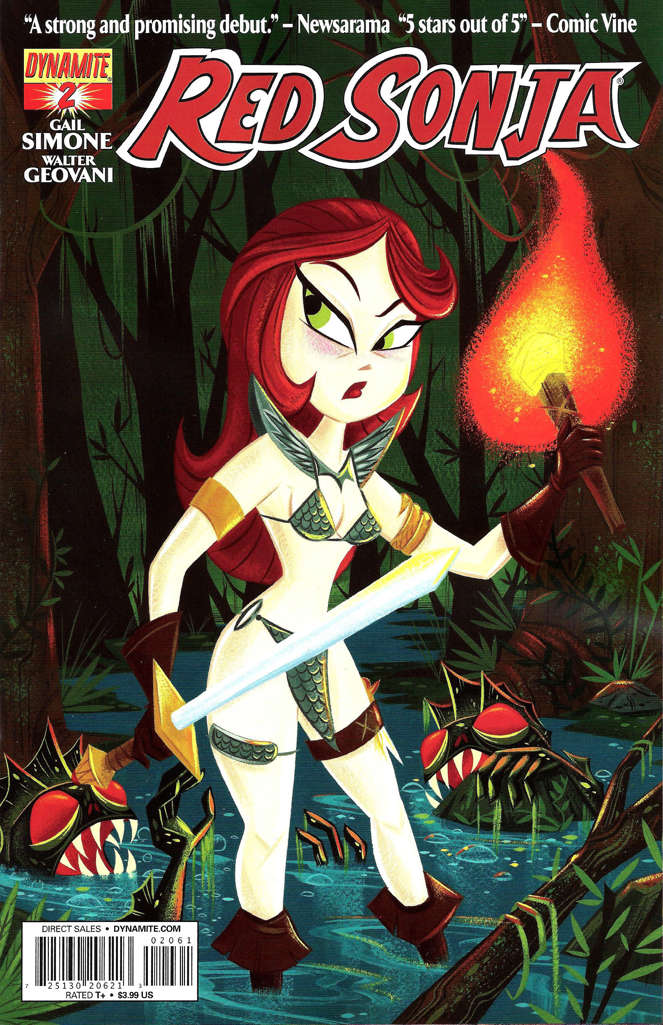 Red Sonja (Dynamite, Vol. 2) #2 Variation D