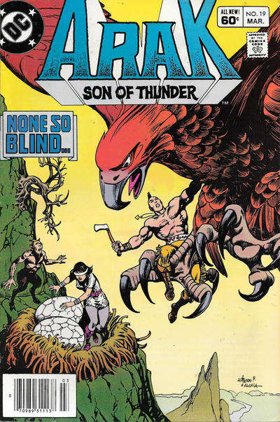 Arak Son of Thunder #19 Newsstand Edition