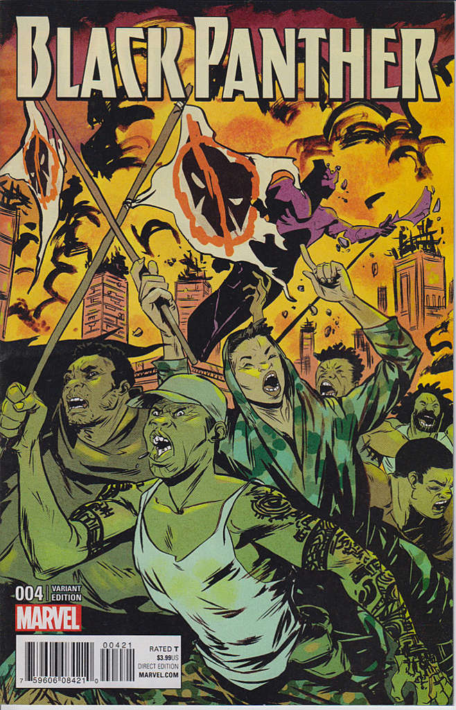 Black Panther (5th Series) #4 Variation B