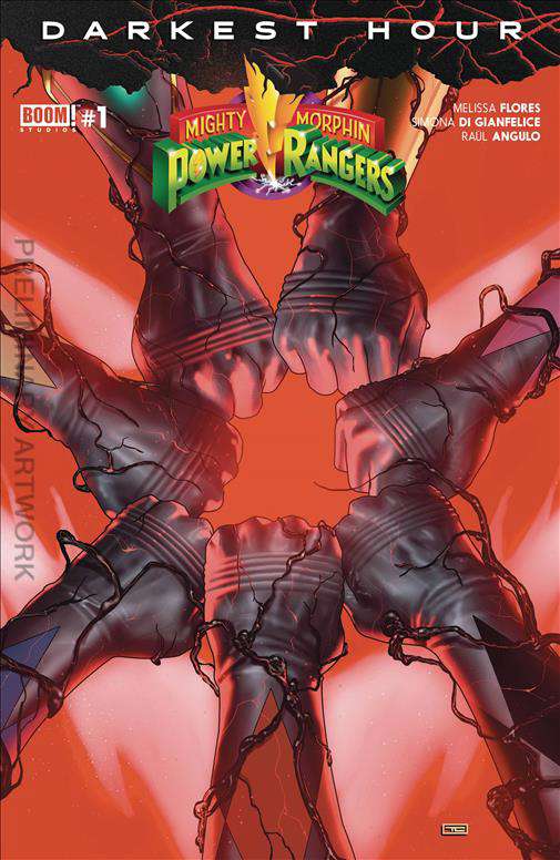 Mighty Morphin Power Rangers: Darkest Hour #1 Variation B