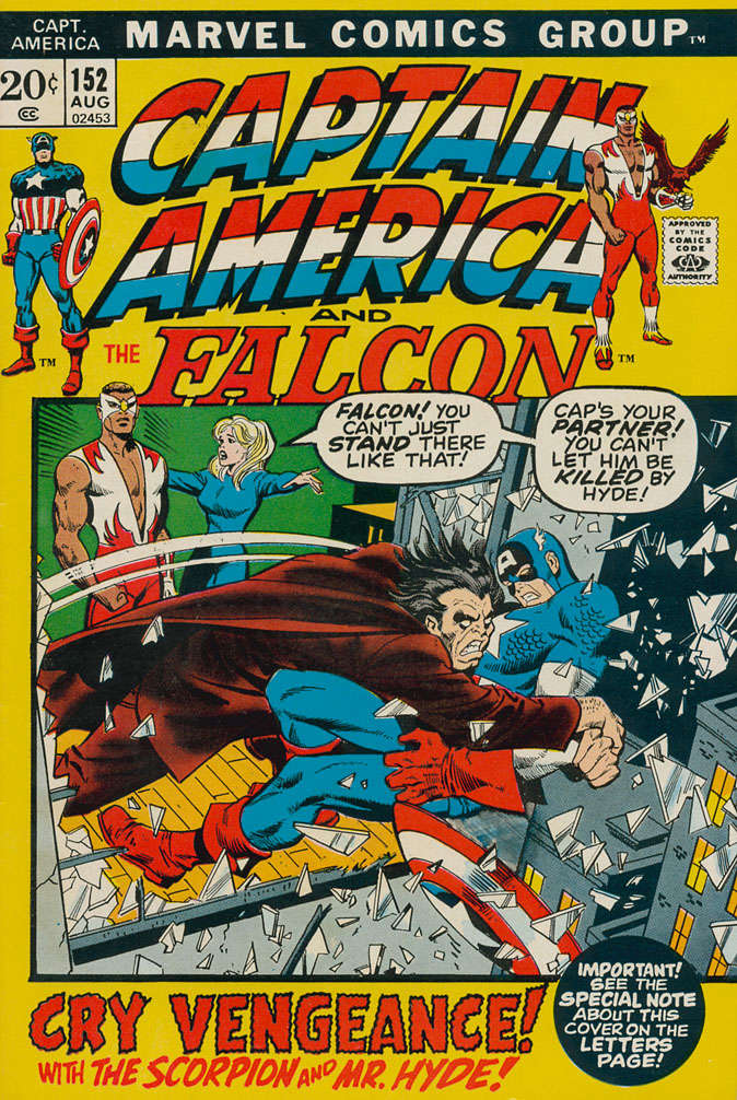 Captain America (1st Series) #152