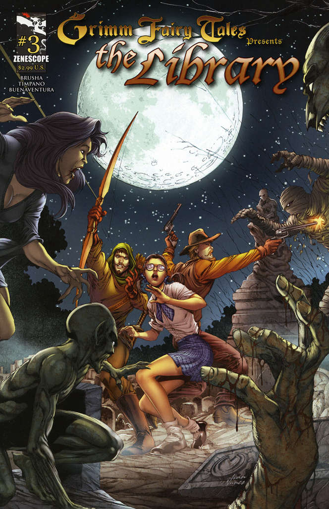 Grimm Fairy Tales: The Library #3 Variation A