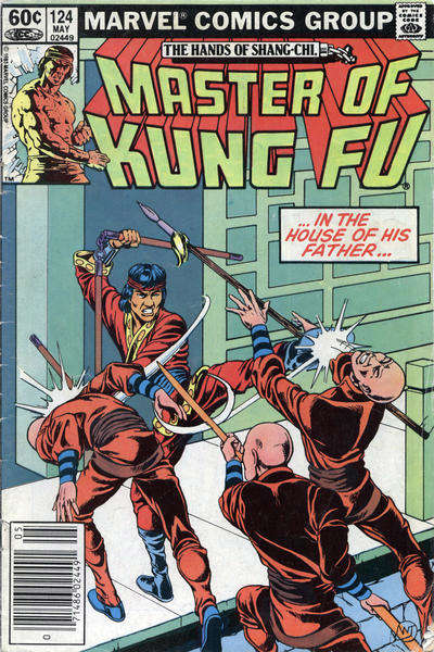 Master of Kung Fu #124 Newsstand Edition
