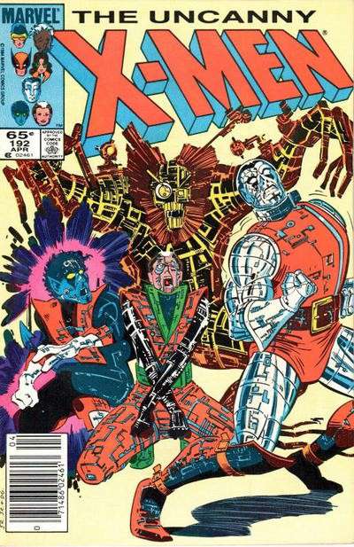 The Uncanny X-Men #192 Newsstand Edition