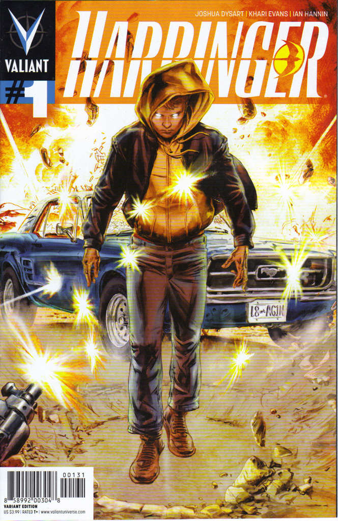 Harbinger (2nd Series) #1 Variation B