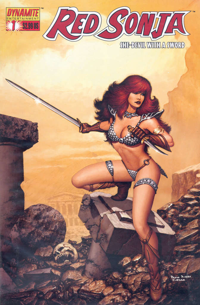 Red Sonja (Dynamite) #1 Variation B