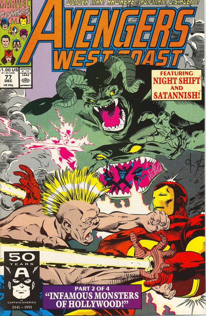Avengers West Coast #77