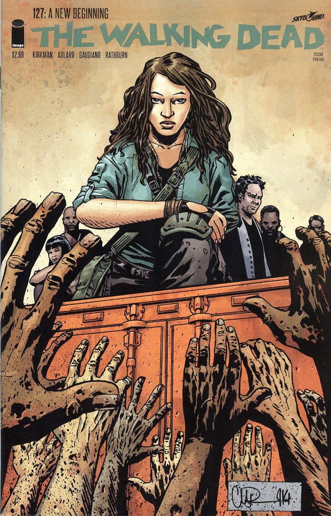 The Walking Dead (Image) #127  - 2nd printing