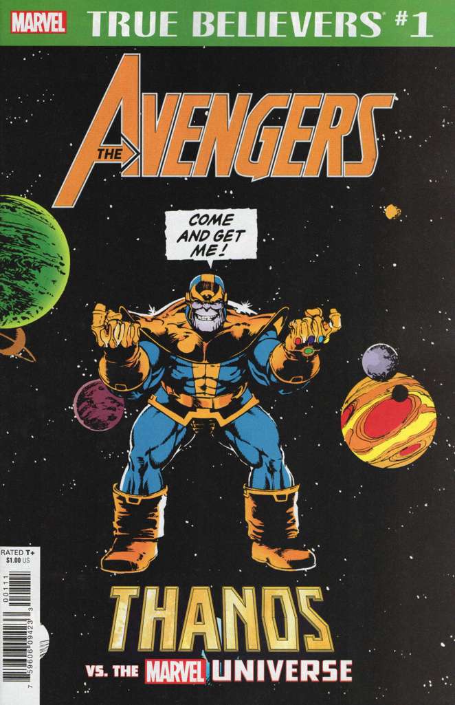 True Believers: Avengers—Thanos Vs. The Marvel Universe #1
