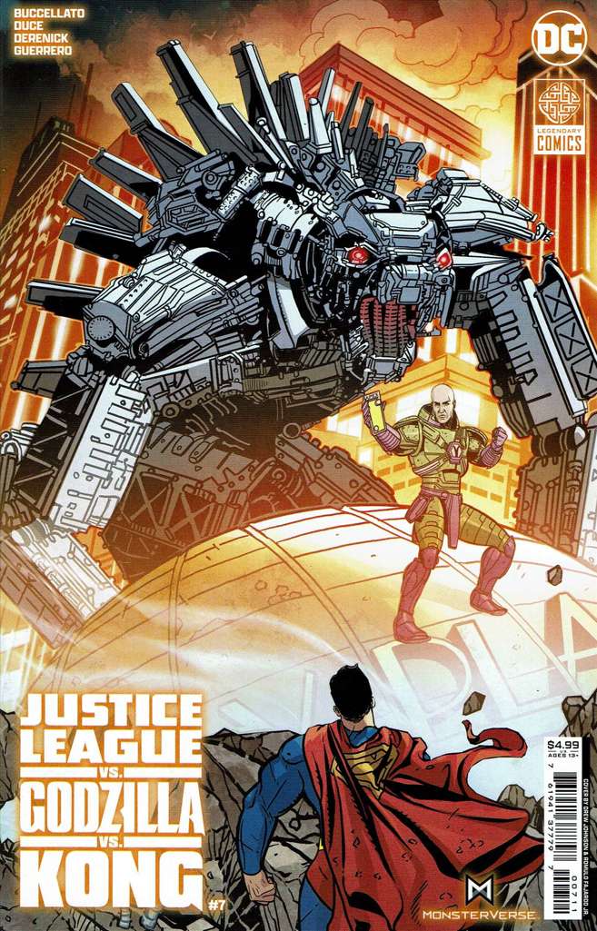 Justice League Vs. Godzilla Vs. Kong #7 Variation A
