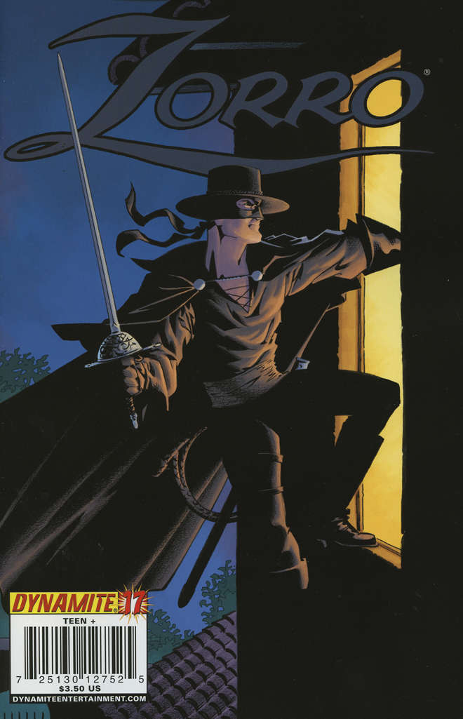 Zorro (Dynamite) #17 Variation A