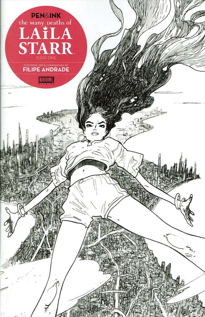The Many Deaths of Laila Starr: Pen &amp; Ink
