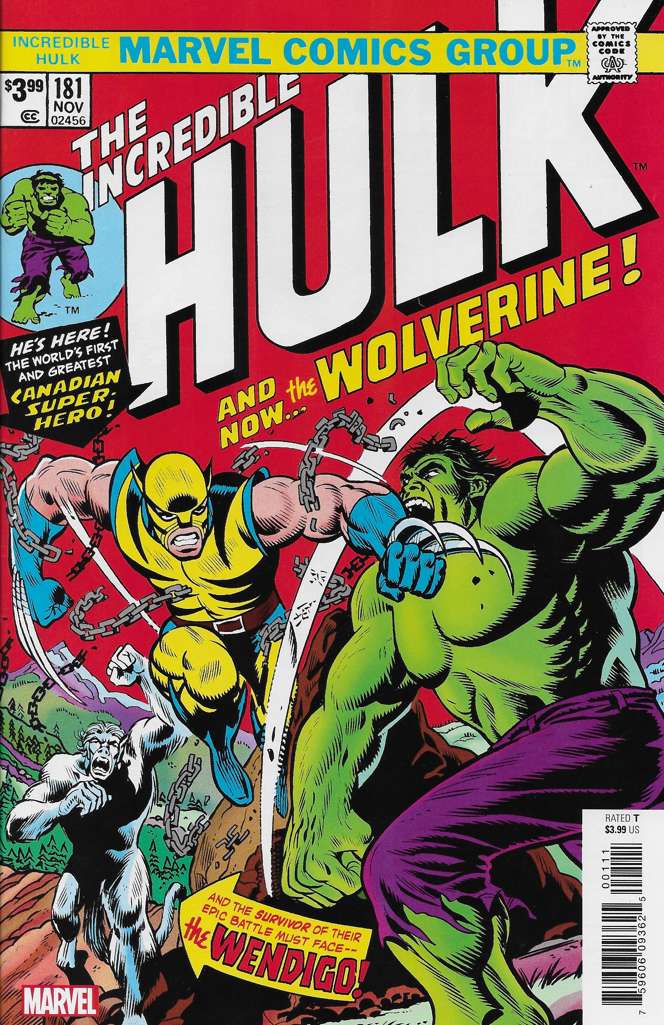 The Incredible Hulk #181 Variation B