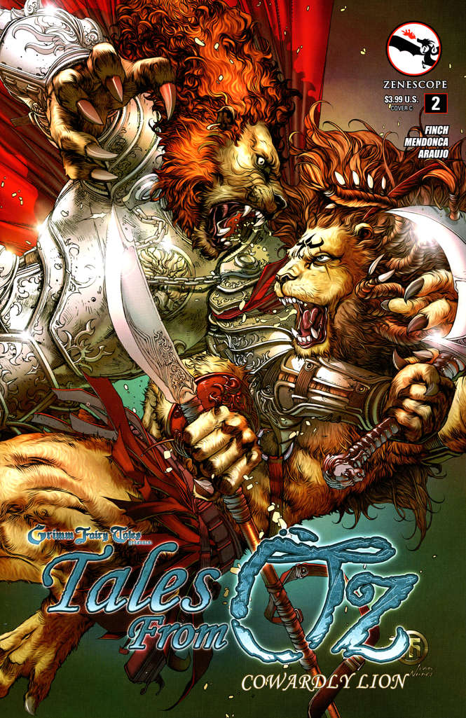 Grimm Fairy Tales presents Tales from Oz: Cowardly Lion #2 Variation C