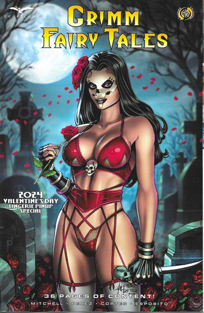 Grimm Fairy Tales: 2024 Valentine’s Day Lingerie Pinup Special