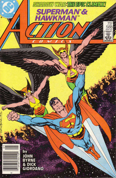 Action Comics #588 Newsstand Edition