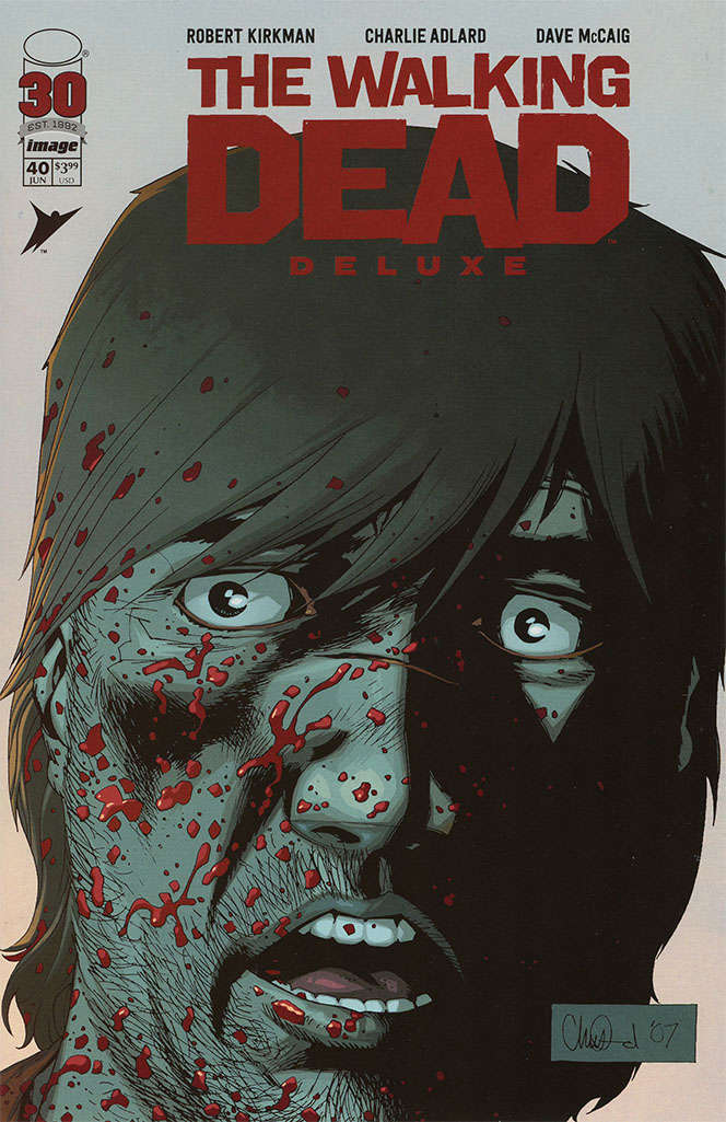 The Walking Dead Deluxe #40 Variation B