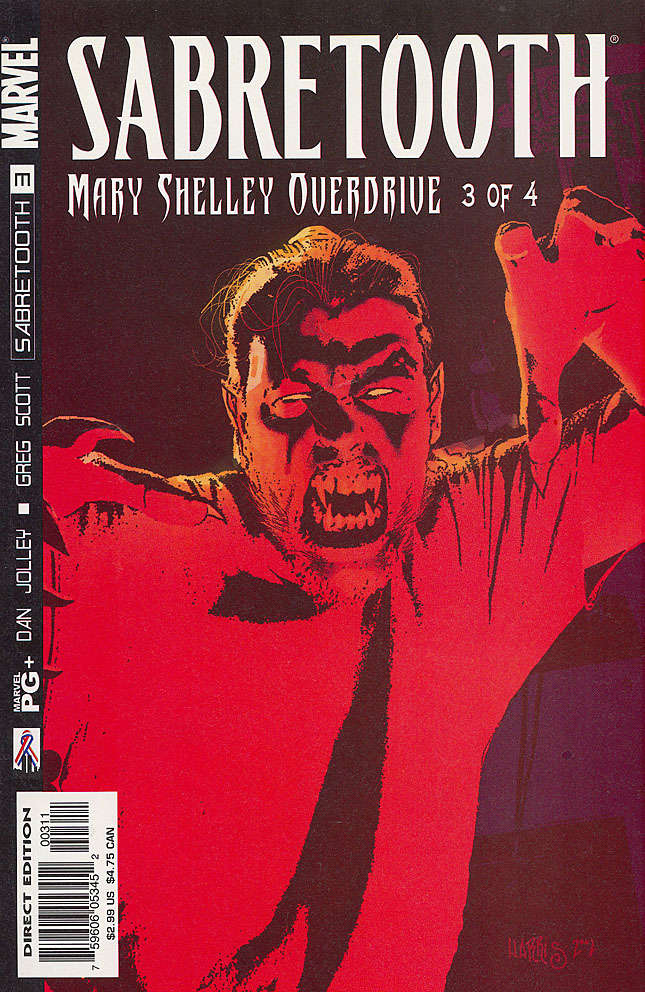 Sabretooth: Mary Shelley Overdrive #3