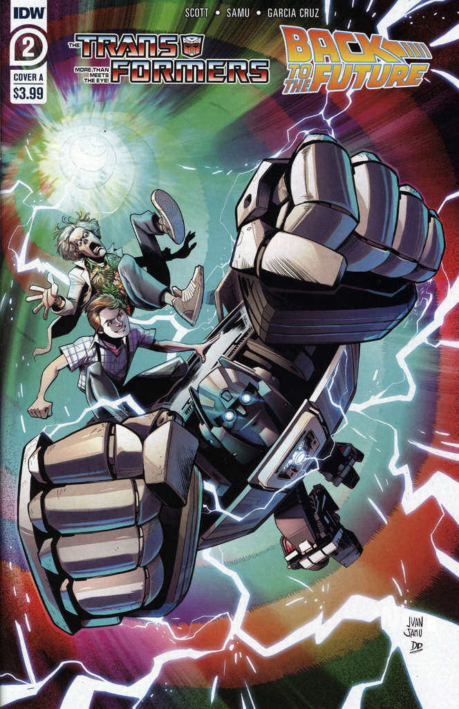 Transformers/Back to the Future #2 Variation A