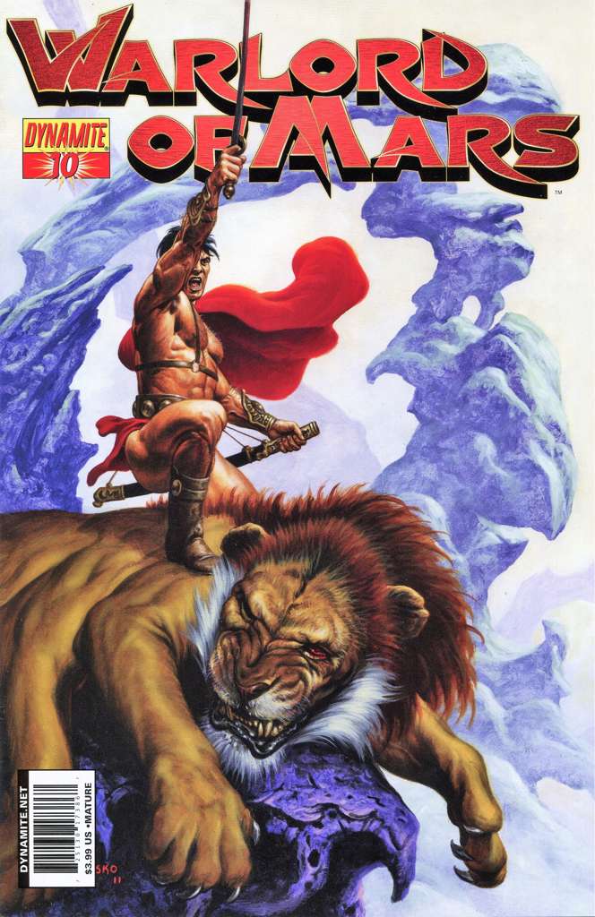 Warlord of Mars #10 Variation A