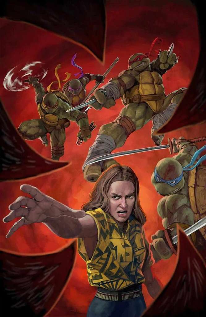 Teenage Mutant Ninja Turtles X Stranger Things #3 Variation J