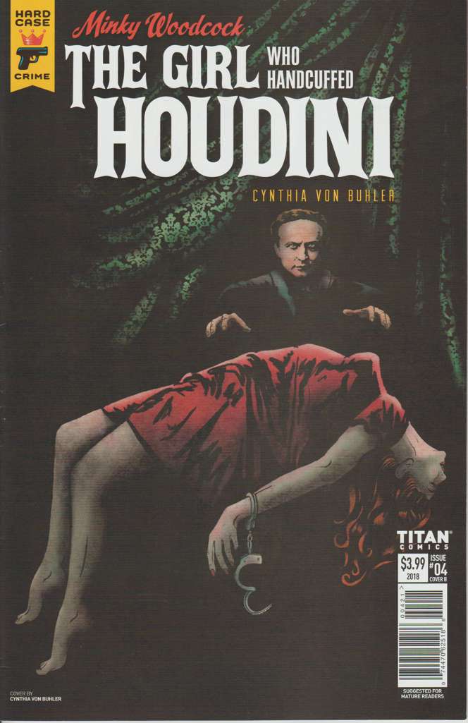 Minky Woodcock: The Girl Who Handcuffed Houdini #4 Variation B